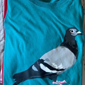 Staple small teal pigeon tee